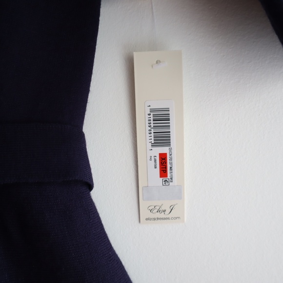 [NWT] Eliza J Midi Wrap Sweater Dress - In… - Picture 6 of 14